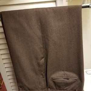 Truly Excellent Brown Wool Cashmere Pants size 34